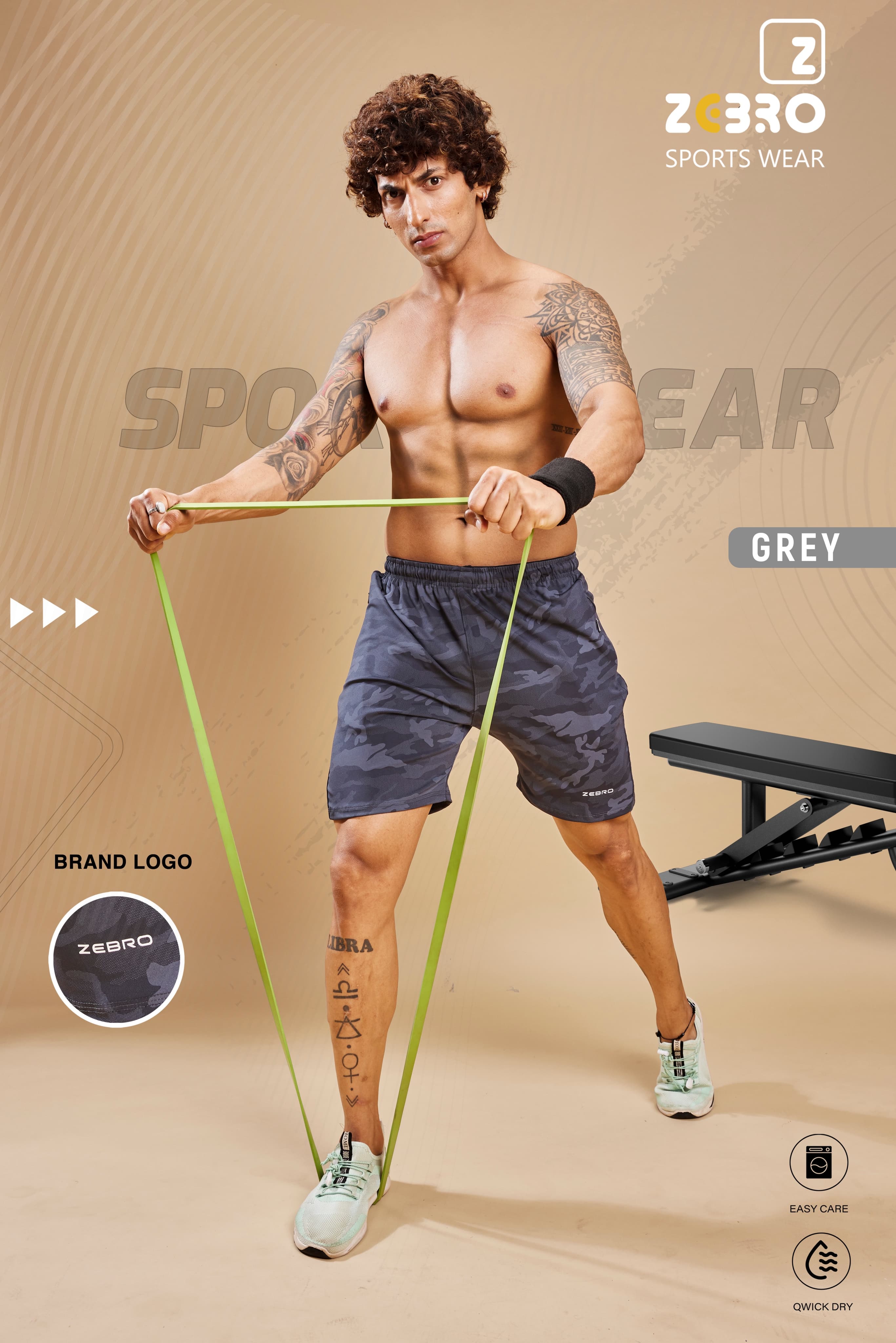 Zebro Sports Shorts zebro shorts 3